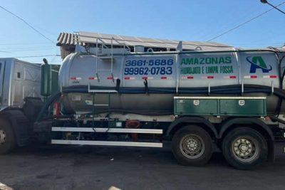 amazonas desentupidora limpa fossa e hidrojato